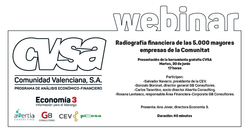 WEBINAR | Radiograf�a financiera de las 5.000 mayores empresas de la CV