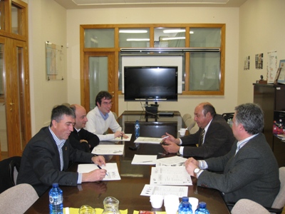 Sesión trabajo con Ayuntamientos comarca