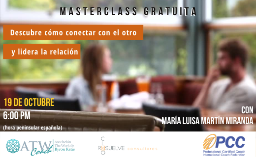 Masterclass Gratuita: “Descubre cómo conectar con el otro y liderar la relación.”