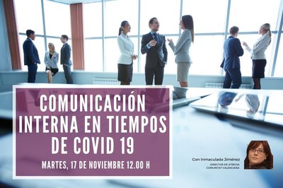 Webinar: Comunicaci�n interna en tiempos del Covid 19
