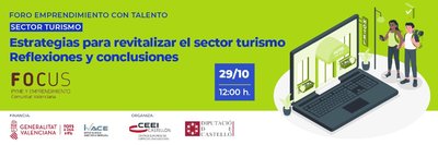 Estrategias para revitalizar o para resetear el sector turístico. Reflexiones y Conclusiones.