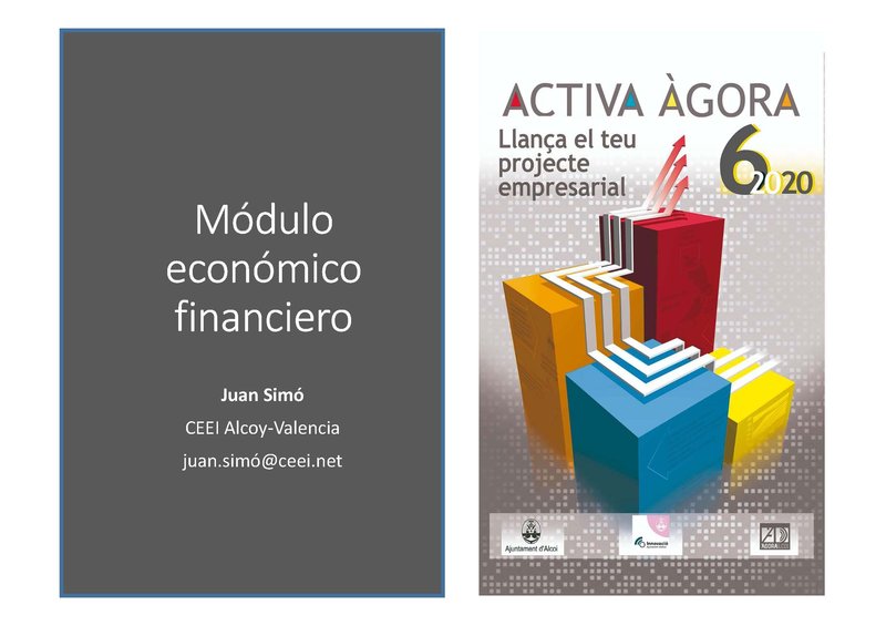 C�mo hago mi plan econ�mico y financiero