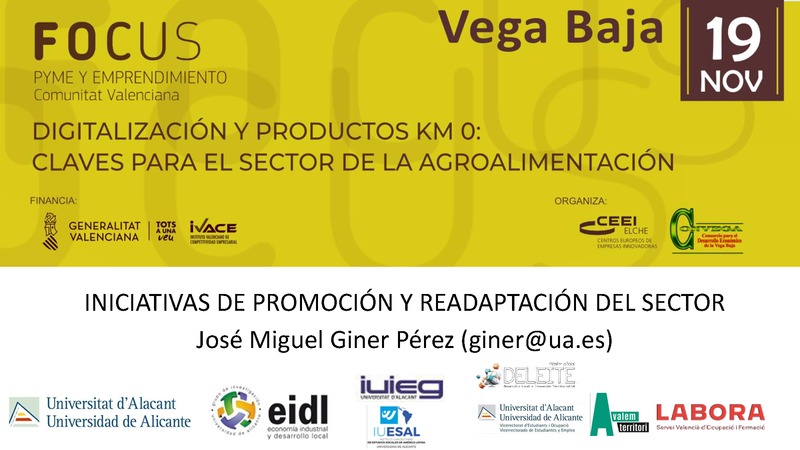INICIATIVAS DE PROMOCIÓN Y READAPTACIÓN DEL SECTOR
