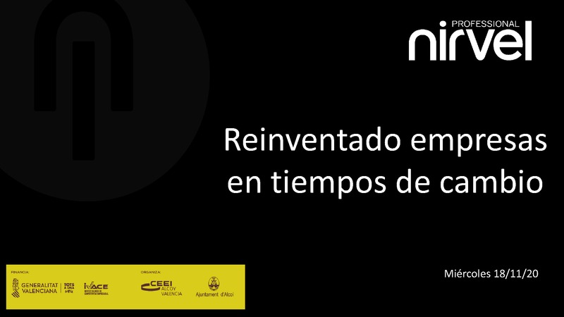 Reconversi�n industrial en tiempos de COVID. El caso de Nirvel Cosmetics