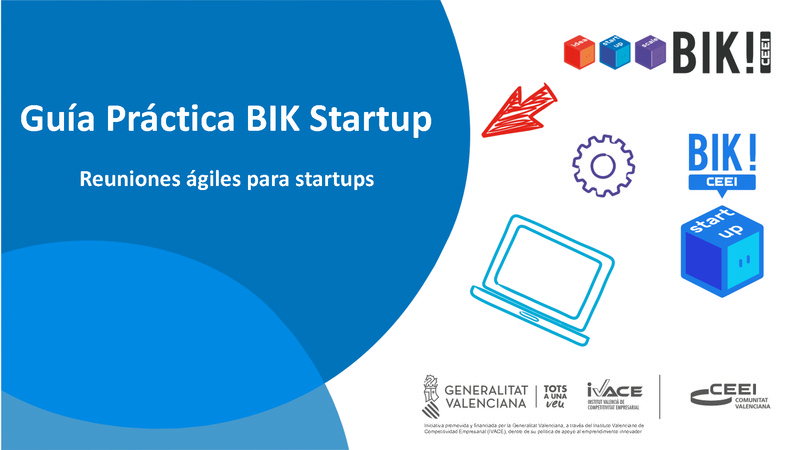 Guía Práctica - Reuniones ágiles para startups (Portada)