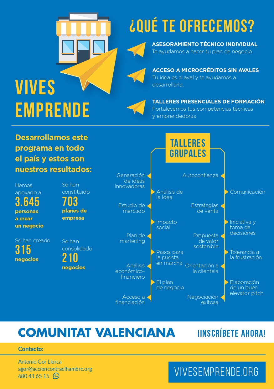 Comienza Vives Emprende Comunitat Valenciana
