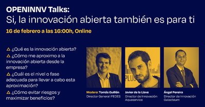 OPENINNV Talks "La innovación abierta también es para ti"