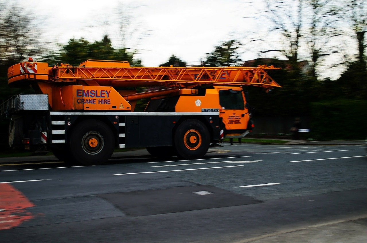 Grúa móvil: tipos y características