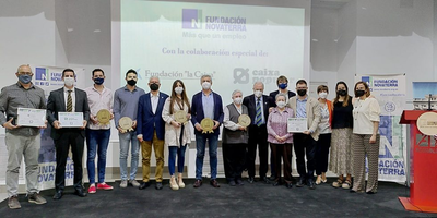 Novaterra Alcoi entrega sus reconocimientos a la Inclusión Social a Aquaclean, Up2City, Didactum y Domus Vi Alcoy