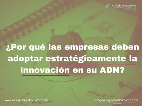 �Por qu� las empresas deben adoptar estrat�gicamente la innovaci�n en su ADN? - Ruiz Barroeta Consultoria Estrat�gica