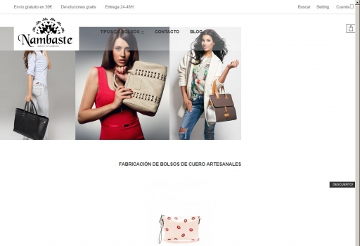 bolsos de cuero online - Nambaste