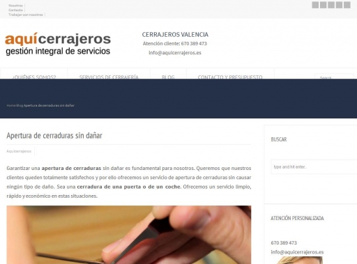 Apertura de cerraduras sin da�ar