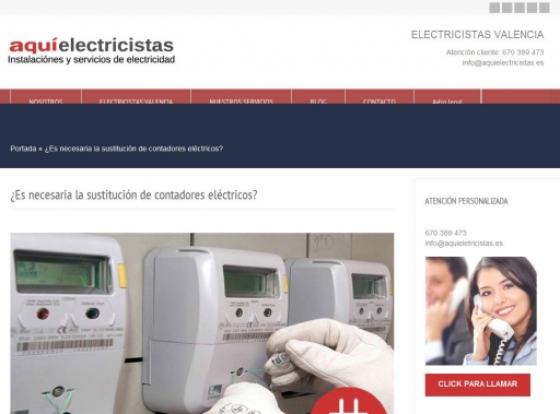 �Es necesaria la sustituci�n de contadores el�ctricos?