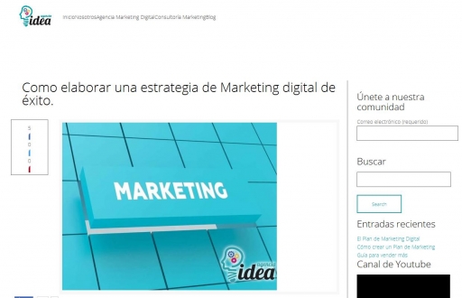 Como elaborar una estrategia de Marketing digital de �xito. | Agencia Marketing digital
