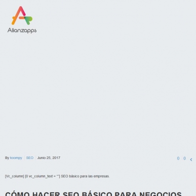 SEO básico para negocios locales Marketing de Atracción en Elche