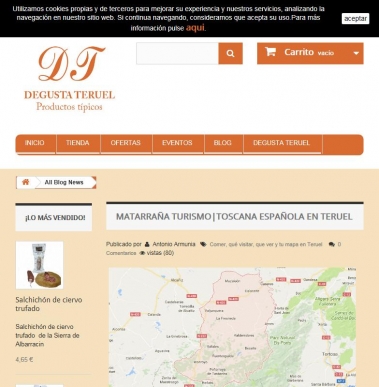 Gastronomía y turismo de Teruel, los gran visitados por la comunidad valenciana