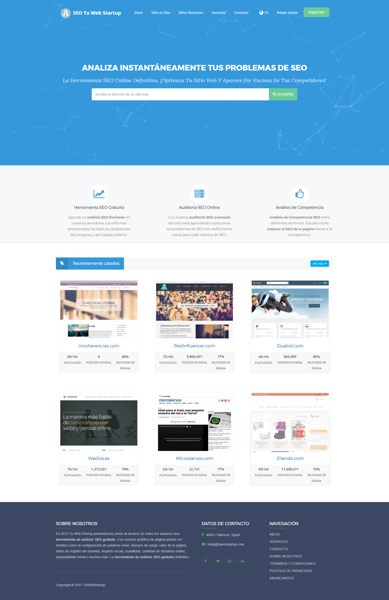 Herramienta de An�lisis SEO Gratuita