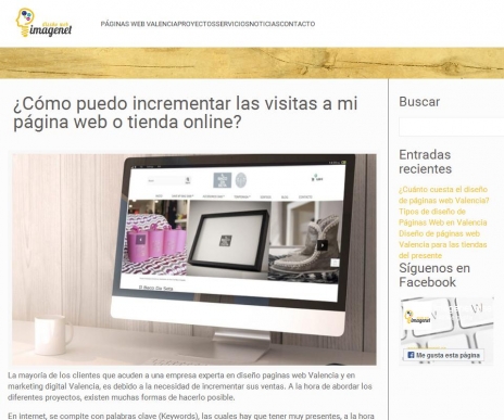 �C�mo puedo incrementar las visitas a mi p�gina web o tienda online?