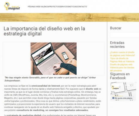 La importancia del diseño web en la estrategia digital