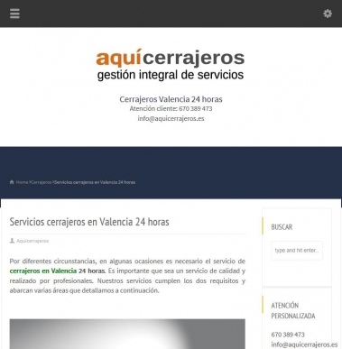 Cerrajeros en valencia 24 horas: solucionamos problemas con cerraduras