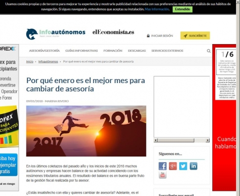 Por qu� enero es el mejor mes para cambiar de asesor�a