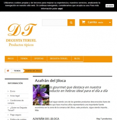 Comprar azafrán de Teruel
