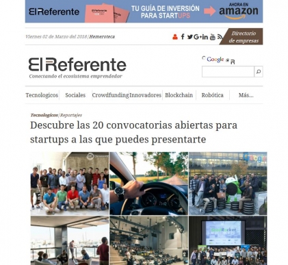 Descubre las 20 convocatorias abiertas para startups a las que puedes presentarte