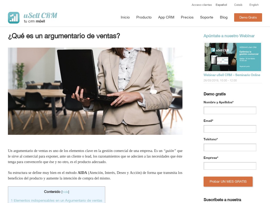 C�mo generar un Argumentario de Ventas