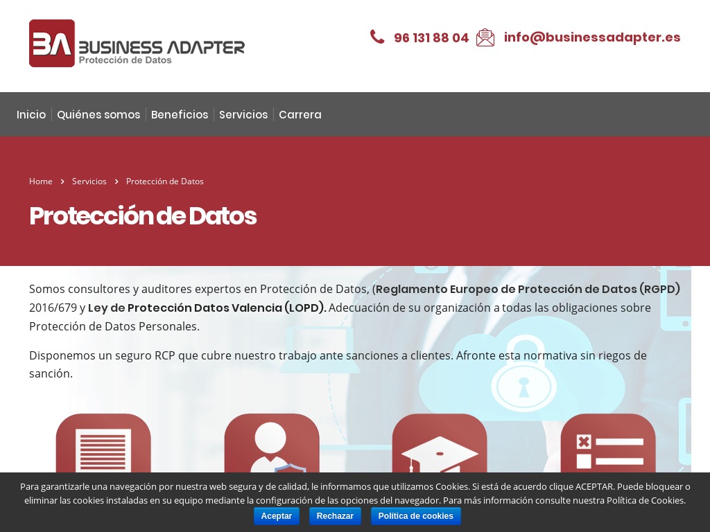 Consultores LOPD y RGPD en Valencia