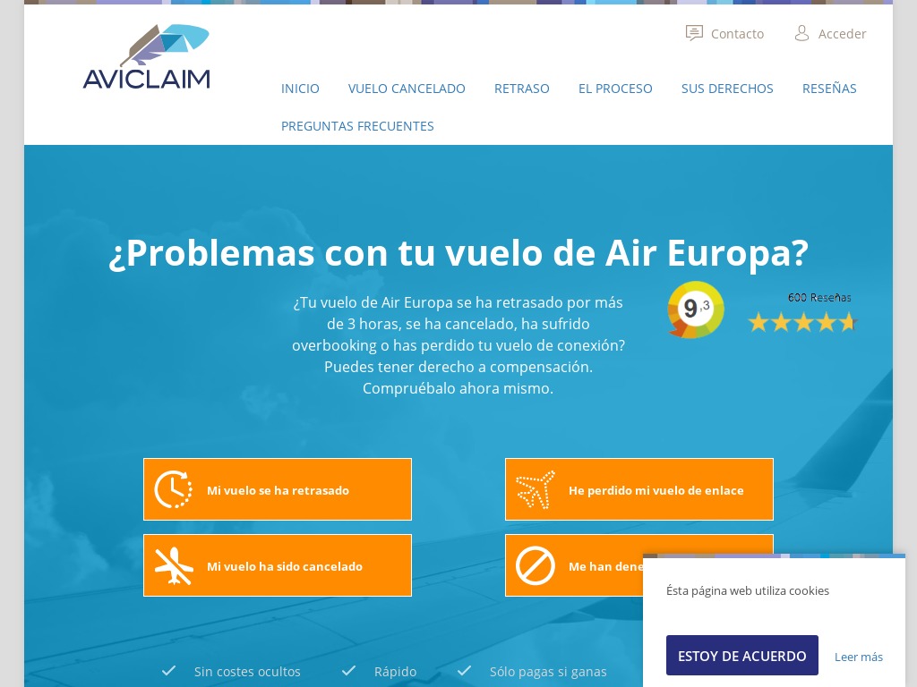 Air Europa Reclamaciones� Cancelaci�n o Retraso