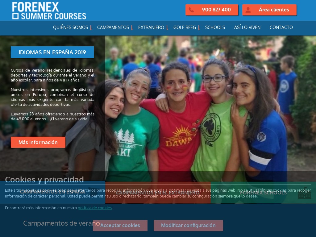 Campamentos De Verano 2019 En Espa�a Y Extranjero | Forenex