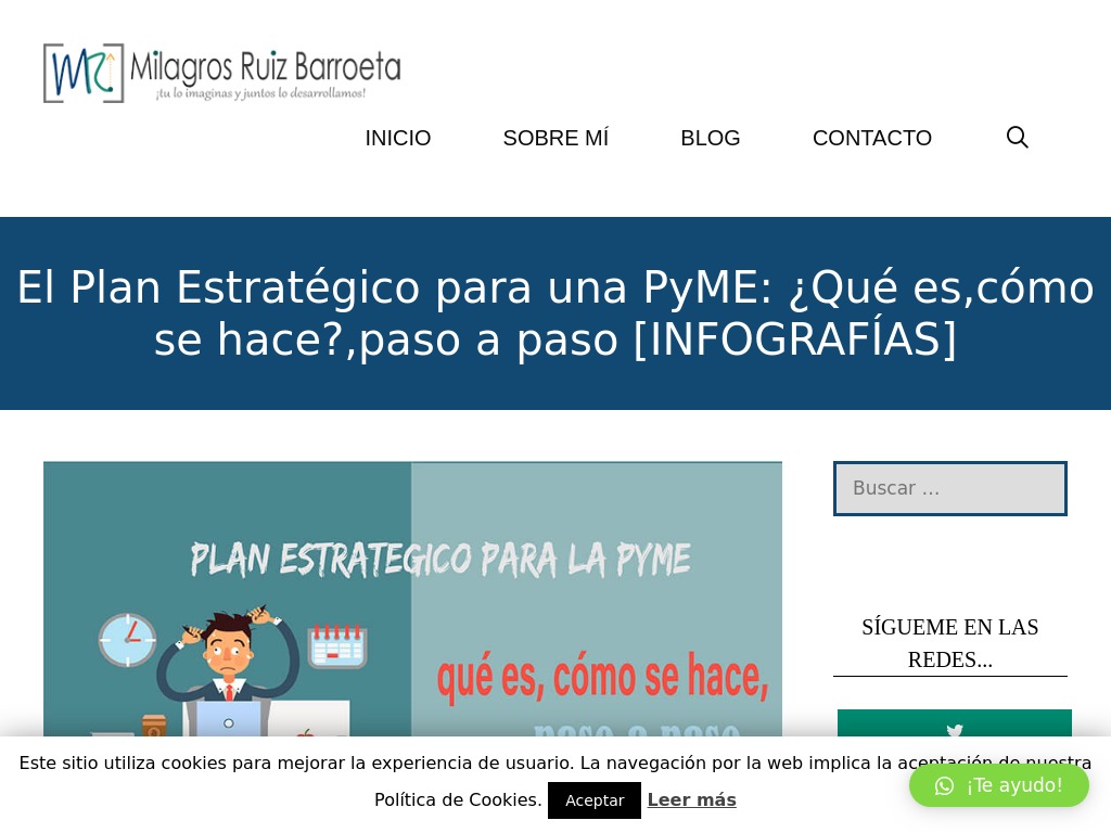 El Plan Estrat�gico para una PyME: �Qu� es,c�mo se hace?,paso a paso