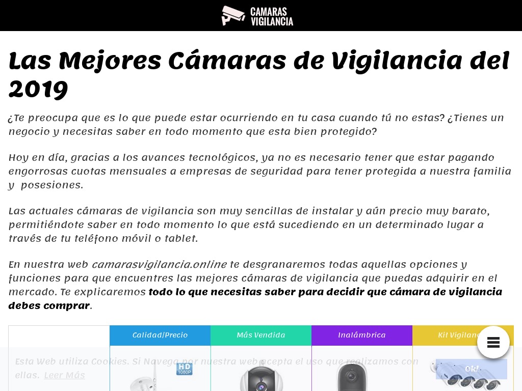 Camaras de Vigilancia - Las Mejores C�maras de Seguridad