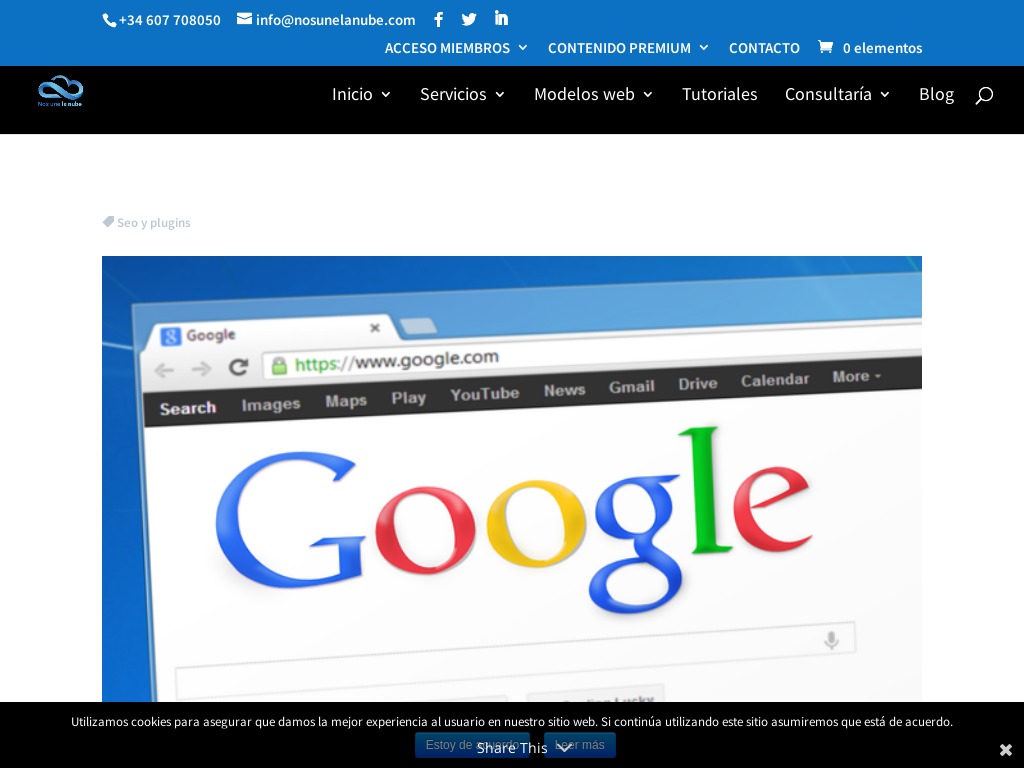 Posicionamiento en Google local y Dise�o web en Sevilla.