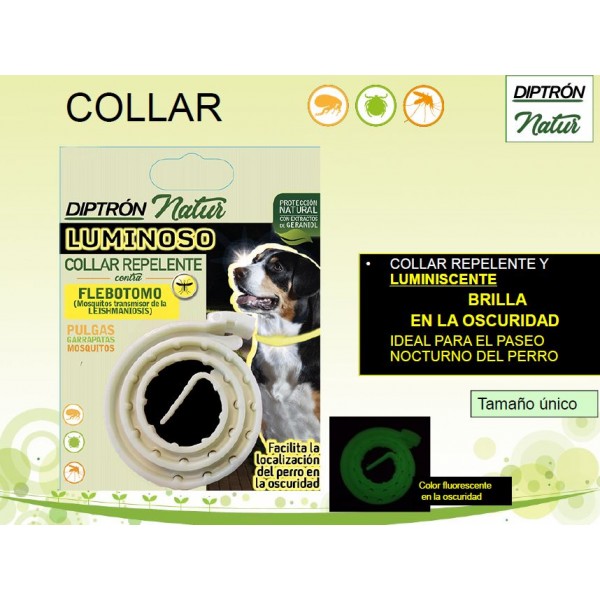 Collar antiparasitario para perros marca Diptr�n - Agroanimal