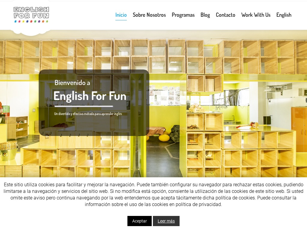 English for Fun - Escuela, Talleres, Campamentos