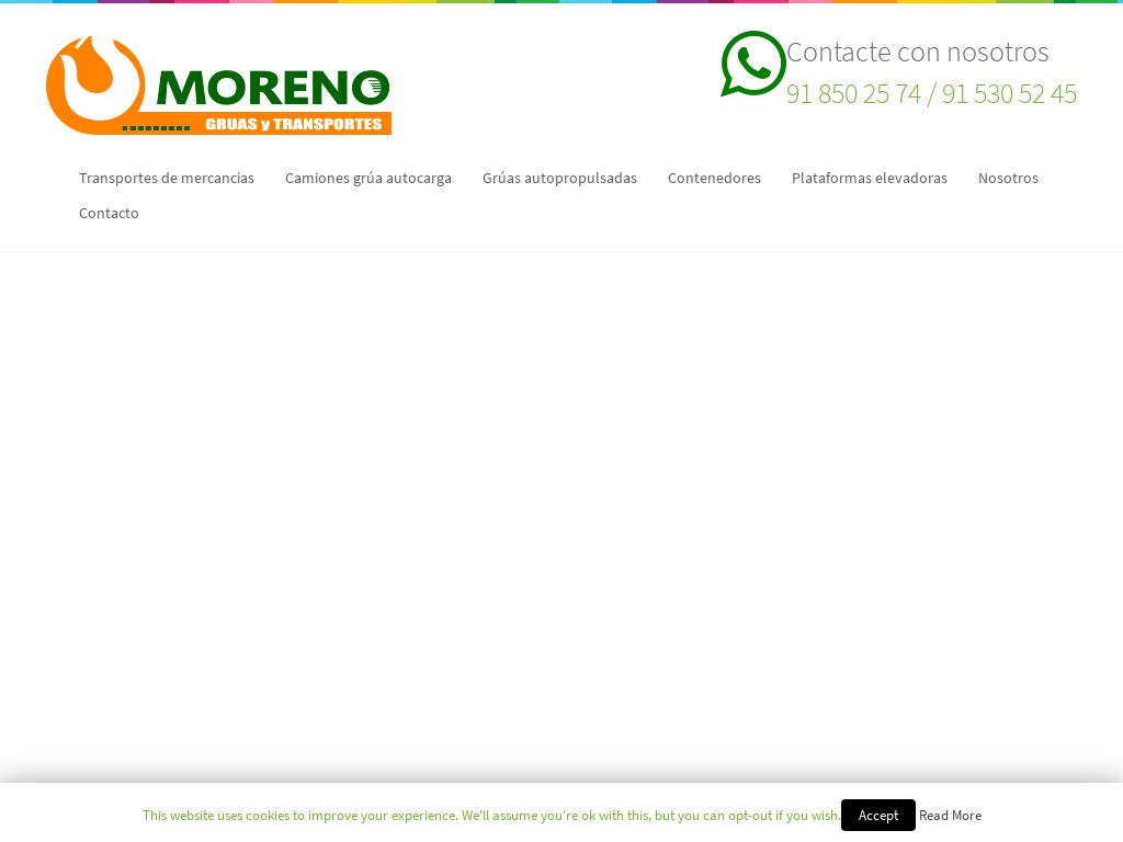 Alquiler de Gr�as en Madrid