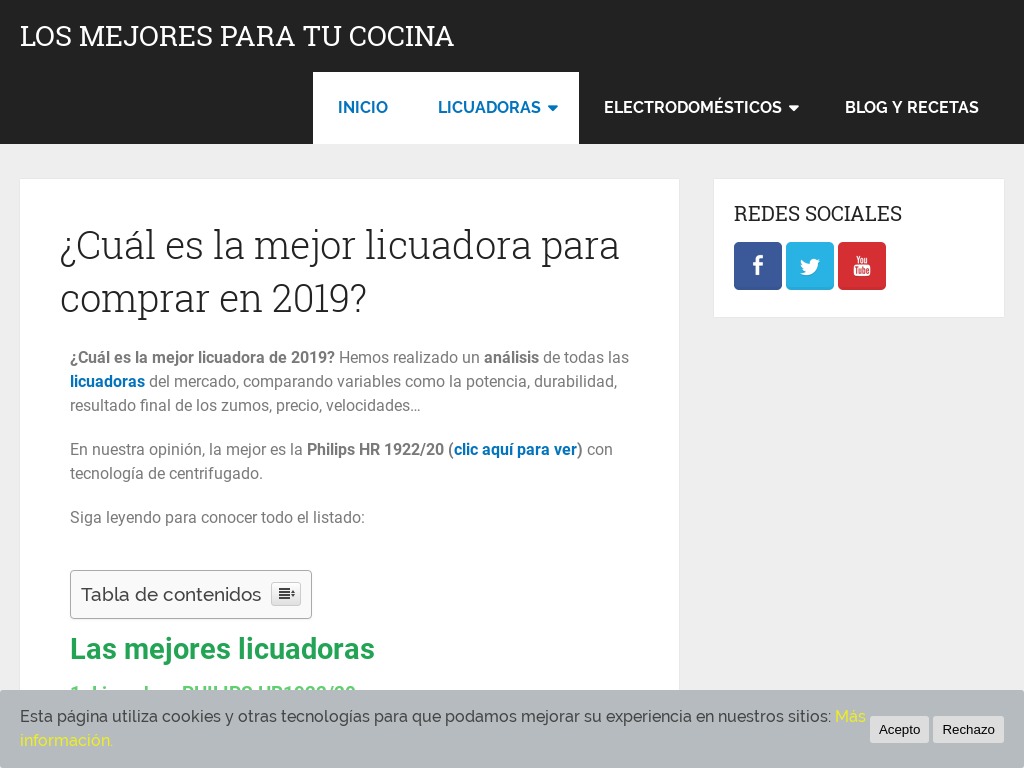 Los mejores exprimidores de zumo