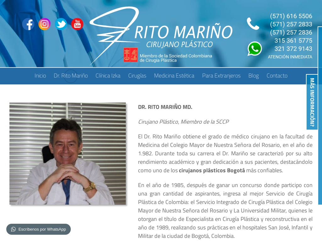 Cirujanos pl�sticos Bogota