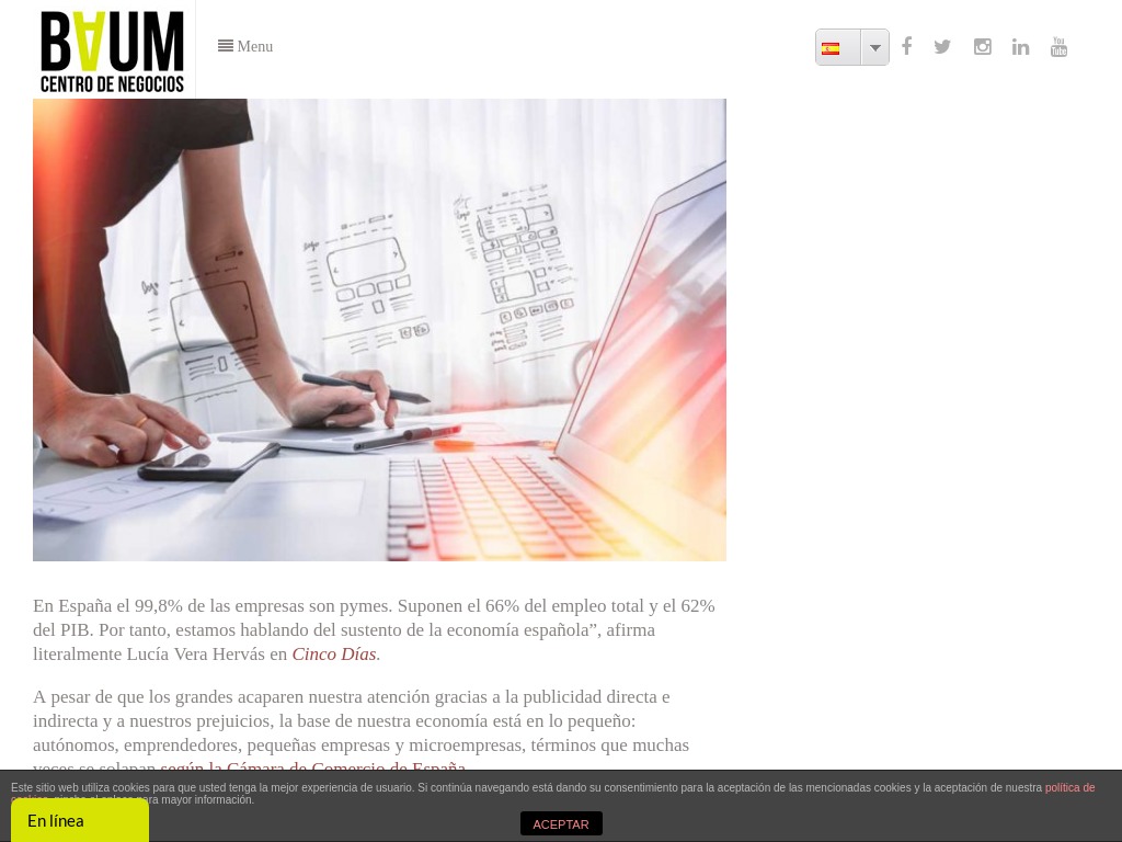 Pulgarcito en un centro de negocios | Baum Centro de Negocios On Office