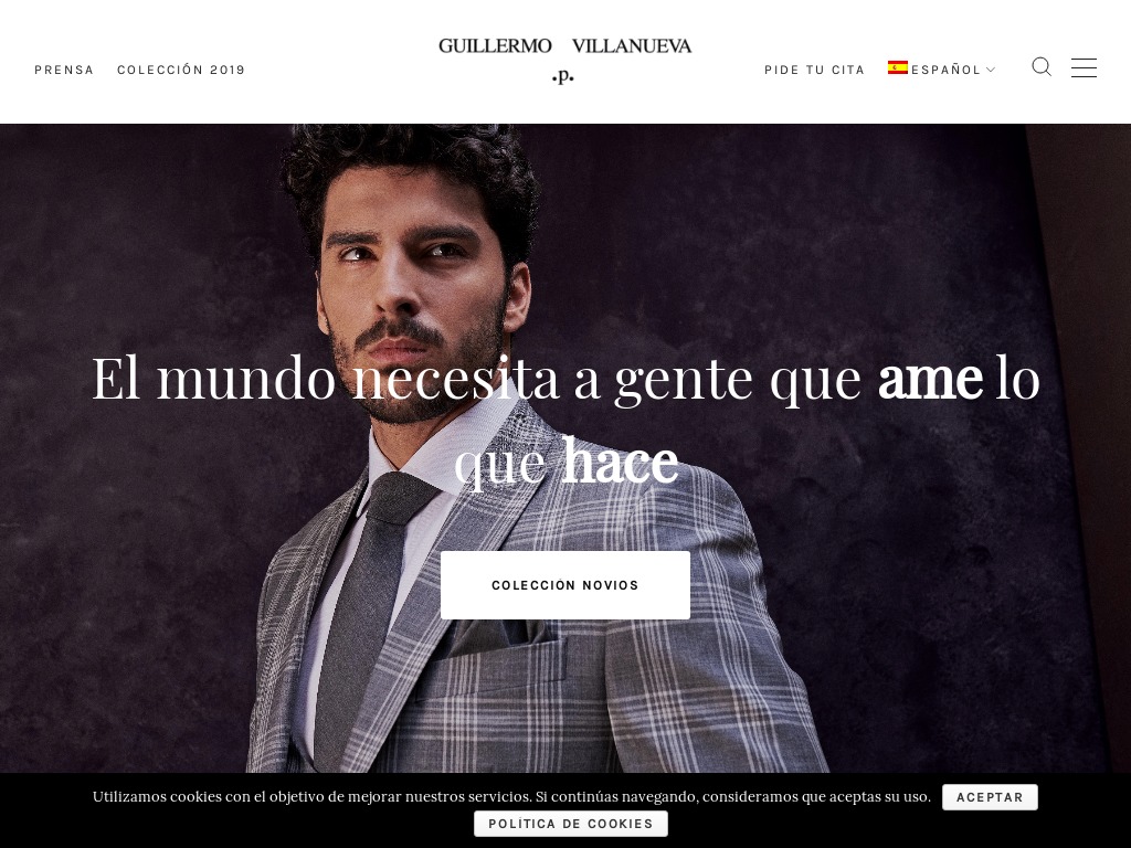 Trajes de Hombre para Boda - Guillermovillanueva