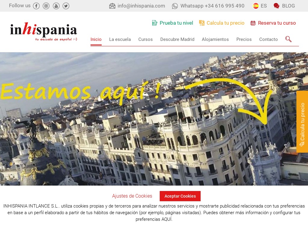 Cursos de español