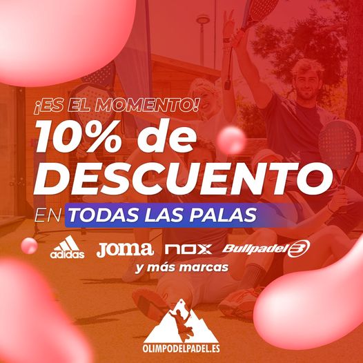 Descuentos en palas de pádel