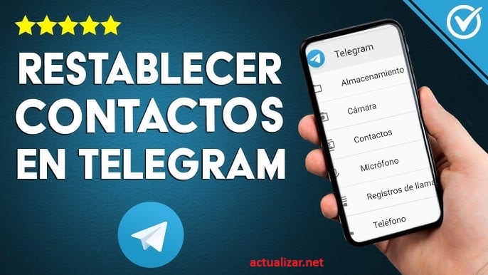 Sincronizaci�n de los contactos de Telegram